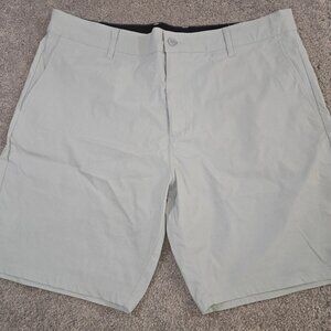 Marsh Wear Prime Shorts Stretch Nylon Mesh Zip Pocket Chino Tech Hybrid Size 38